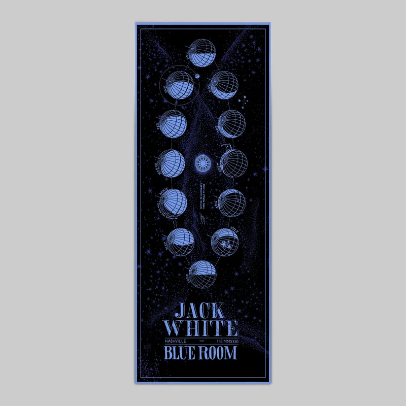 Jack White Live at the Blue Room Posters