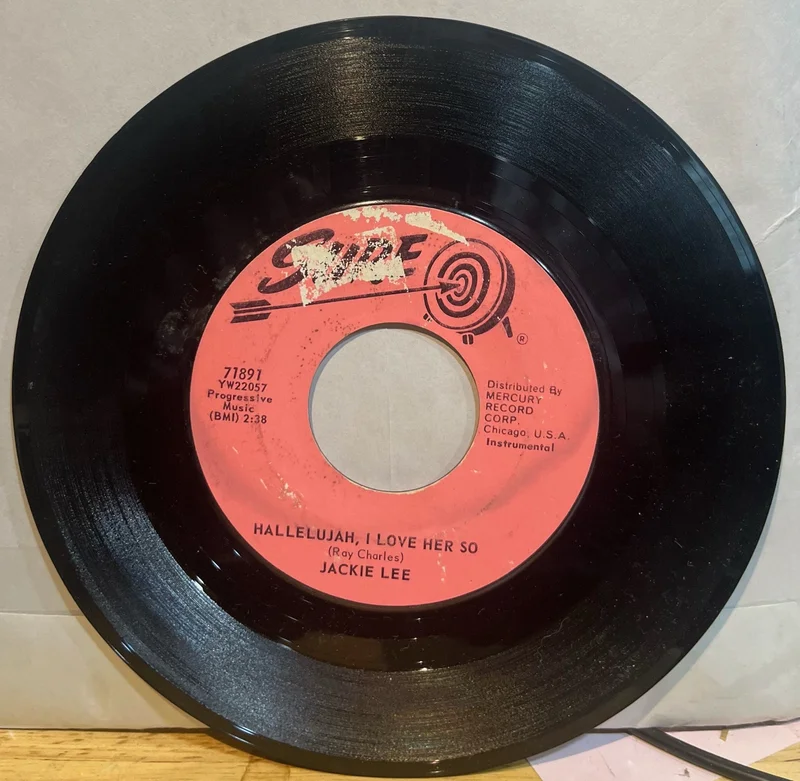 Jackie Lee - Hallelujah, I Love Her So b/w The New Swanee River Boogie