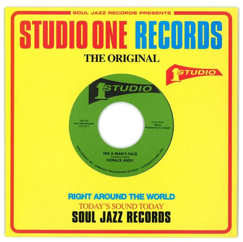 Jackie Mittoo - One Step Ahead / Horace Andy - See a Man's Face - LTD 7"