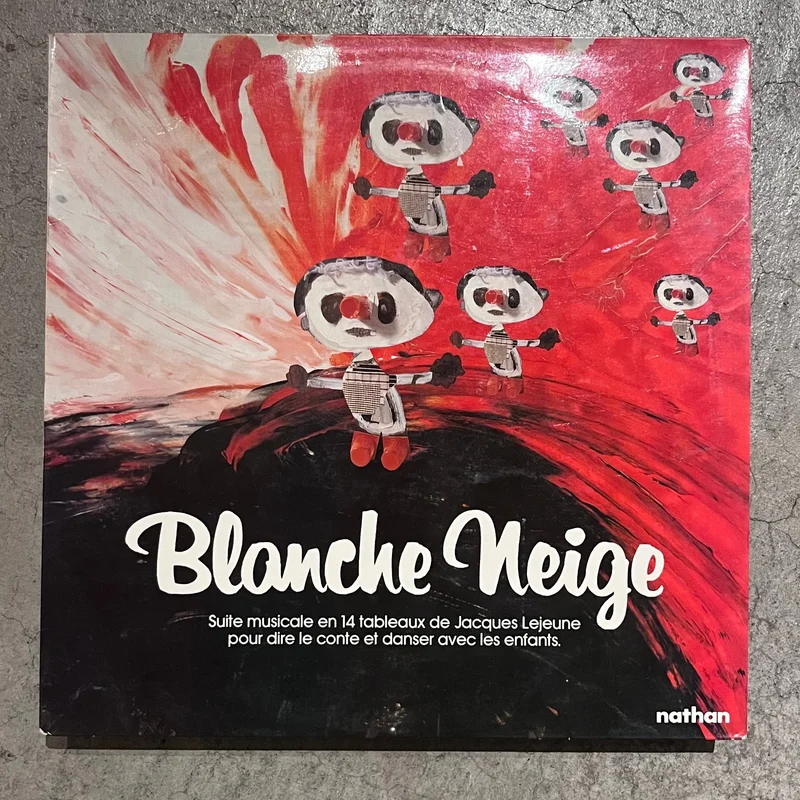 Jacques Lejeune  Blanche Neige (LP)