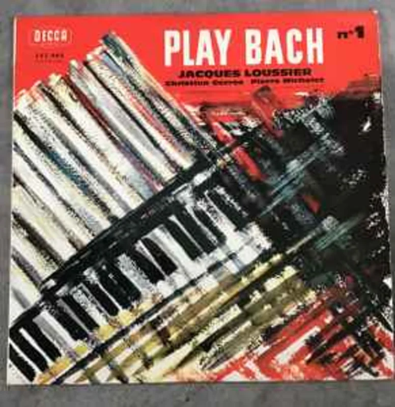 Jacques Loussier / Christian Garros / Pierre Michelot  Play Bach N1  (1961)