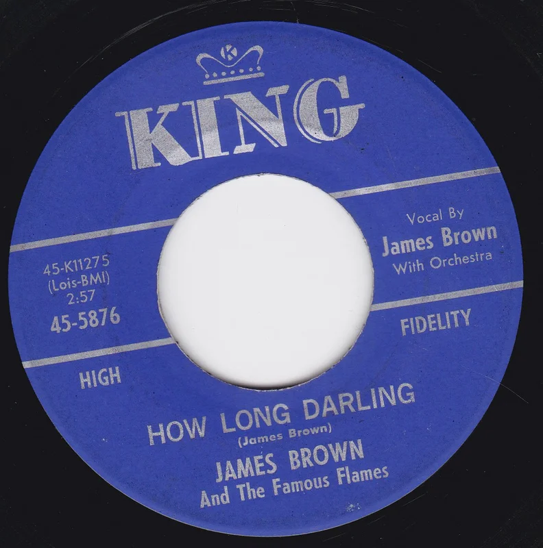 James Brown - How Long Darling b/w Again