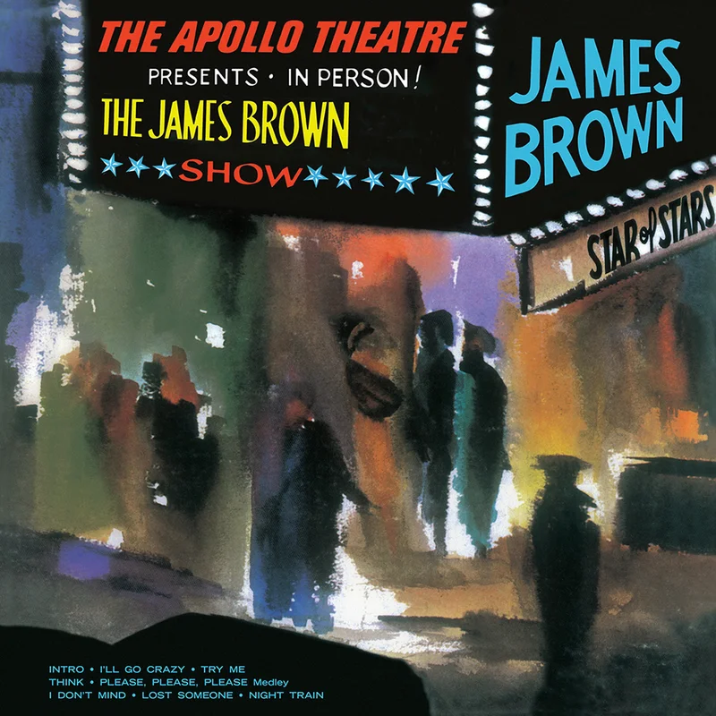 James Brown - Live at the Apollo - Blue Vinyl
