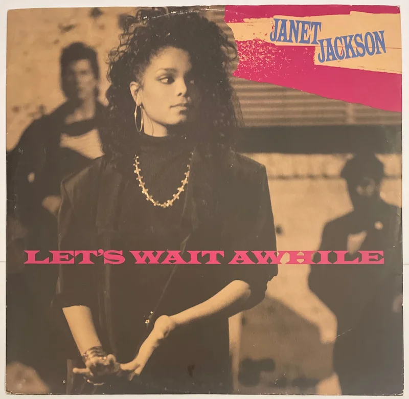 Janet Jackson - Let's Wait Awhile 12" Single