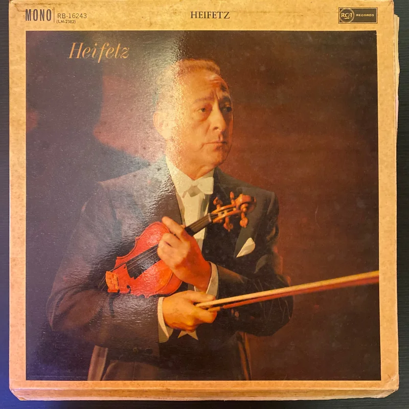 Jascha Heifetz - Heifetz (Used Vinyl - VG) SC Marketplace