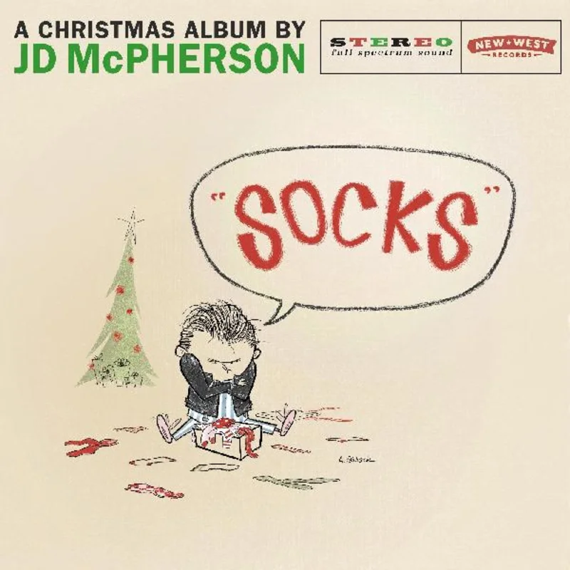 JD McPherson - Socks - A Christmas Album on RED MARBLE vinyl