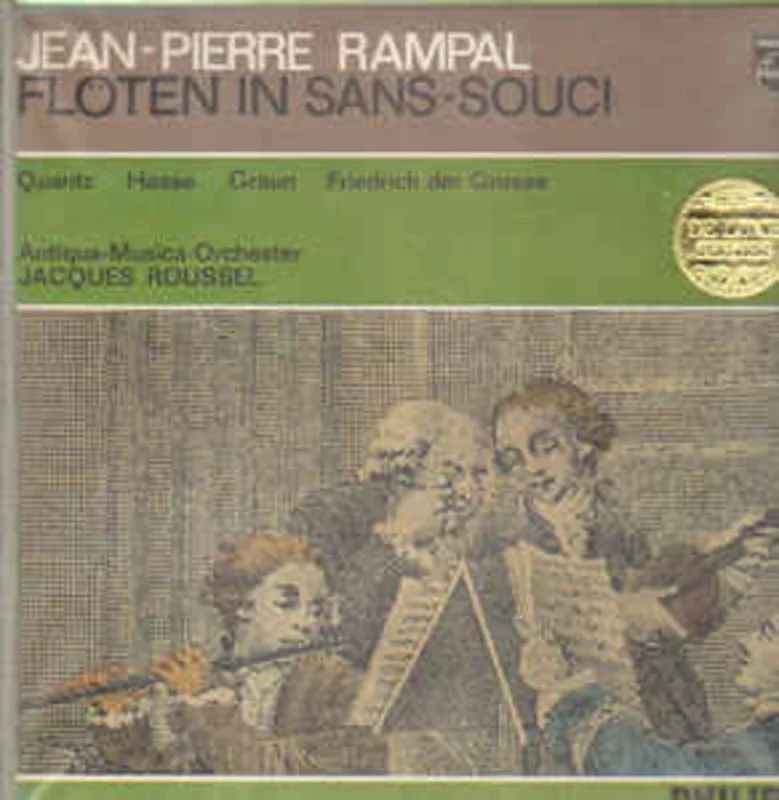 Jean Pierre Rampal*, Orchestre Antiqua Musica, Jacques Roussel  Flten In Sans-Souci