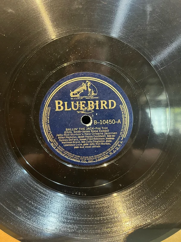 Jelly Roll Morton - Ballin' The Jack b/w Don't You Leave Me