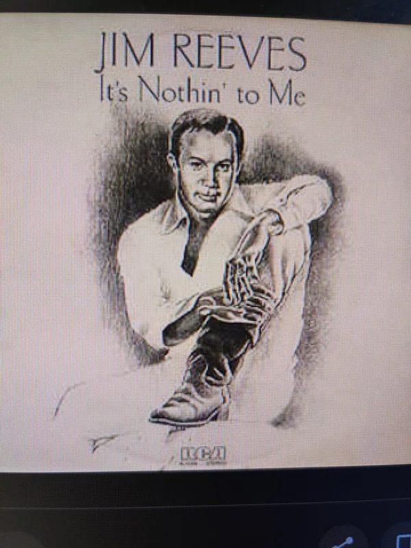 Jim Reeves It's Nothing To Me (Quick Ship)