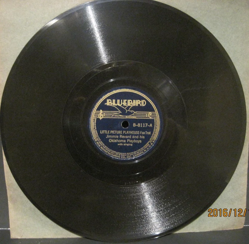Jimmy Revard and His Oklahoma Playboys - Little Picture Playhouse b/w Spanish Medley