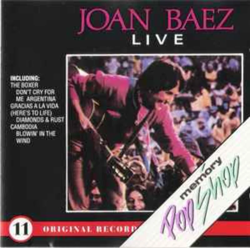 Joan Baez  Live  (1989)     CD