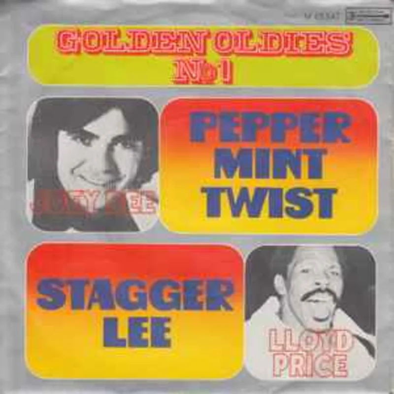 Joey Dee / Lloyd Price  Peppermint Twist / Stagger Lee  (1973)     7"