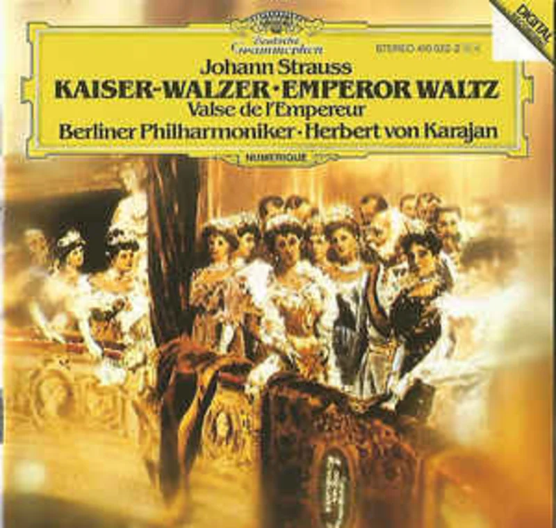 Johann Strauss* / Berliner Philharmoniker / Herbert Von Karajan  Kaiser-Walzer / Emperor Waltz