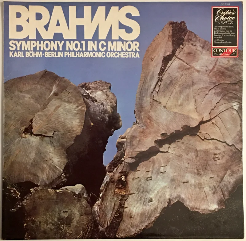 Johannes Brahms, Berliner Philharmoniker, Karl Bhm  Symphony No. 1 In C Minor Lp