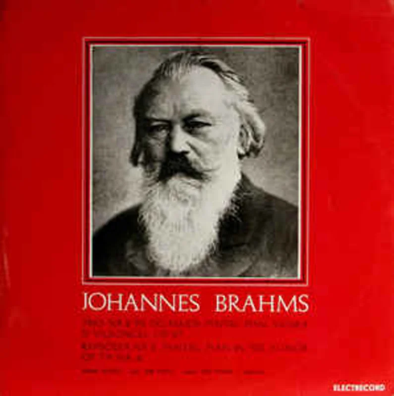Johannes Brahms - Maria Fotino, Ion Voicu, Ion Fotino  Trio Nr. 2 n Do Major Pentru Pian, Vior i Violoncel, Op. 87 / Rapsodia Nr. 2 Pentru Pian n Sol Minor Op. 79, Nr. 2