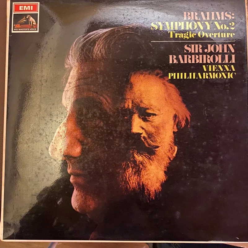 Johannes Brahms - Symphony No. 2 / Tragic Overture (Used Vinyl - VG) SC Marketplace