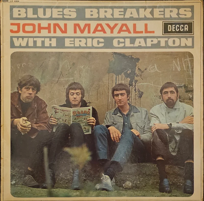 John Mayall With Eric Clapton - Blues Breakers Lp (First Press Mono)