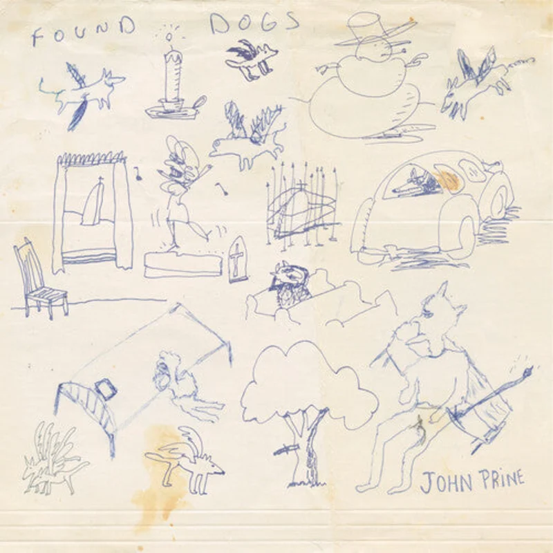 John Prine - Found Dogs & Mixed Blessings - on limited colored vinyl for RSD26