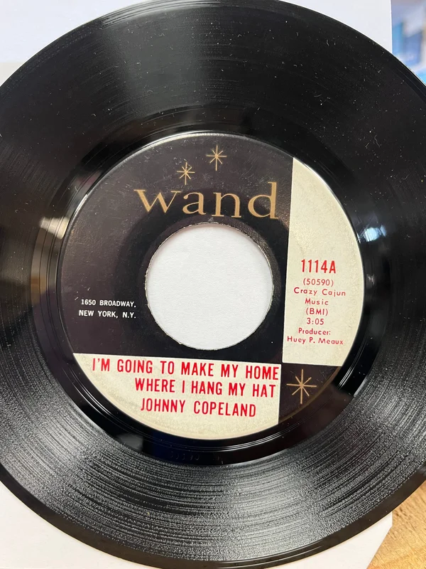 Johnny Copeland - I'm Going To Make My Homes Where I Lay My Hat b/w Dedicated to The Greatest