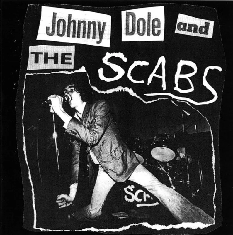 Johnny Dole & The Scabs - Lucky Country NEW 7" (w/ zine)