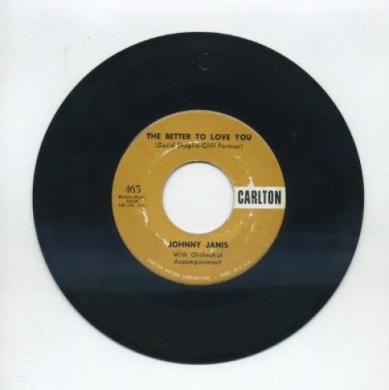 Johnny Janis - The Better To Love You/ Can This Be Love