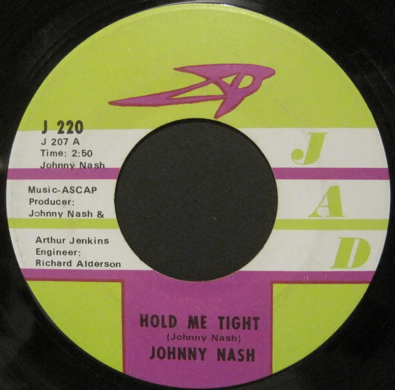 Johnny Nash - Hold Me Tight b/w Cupid