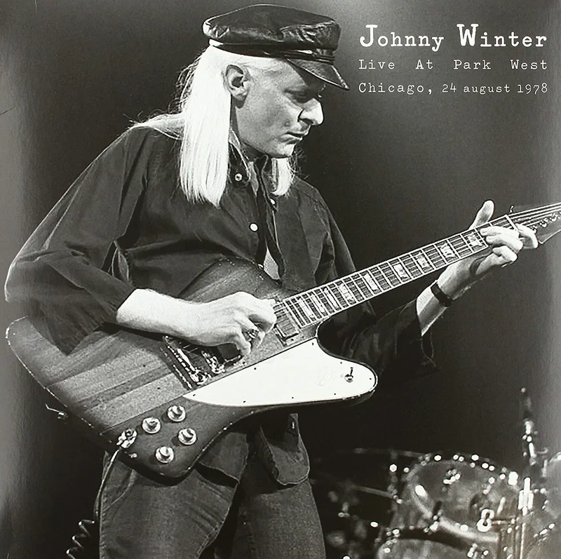 Johnny Winter - Live at Park West, Chicago 1978 - import LP