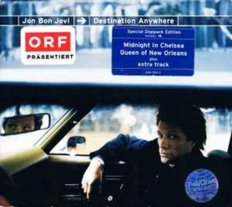 Jon Bon Jovi  Destination Anywhere  (1997)     CD