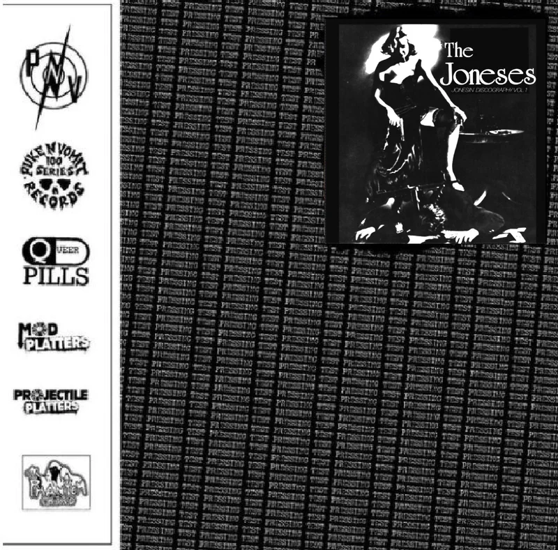 Joneses - Discography Vol 1 USED LP (test press)