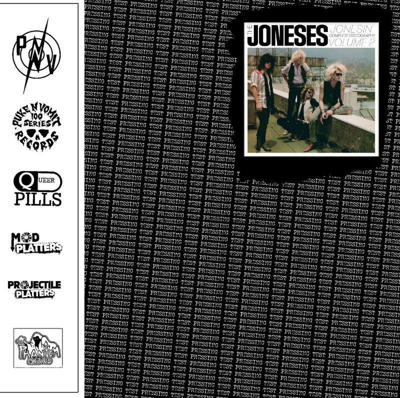 Joneses - Jonesin' Vol 2 Complete Discography USED LP (test press)
