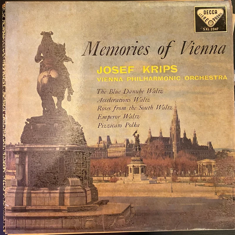 Josef Krips - Memories Of Vienna (Used Vinyl - VG) SC Marketplace