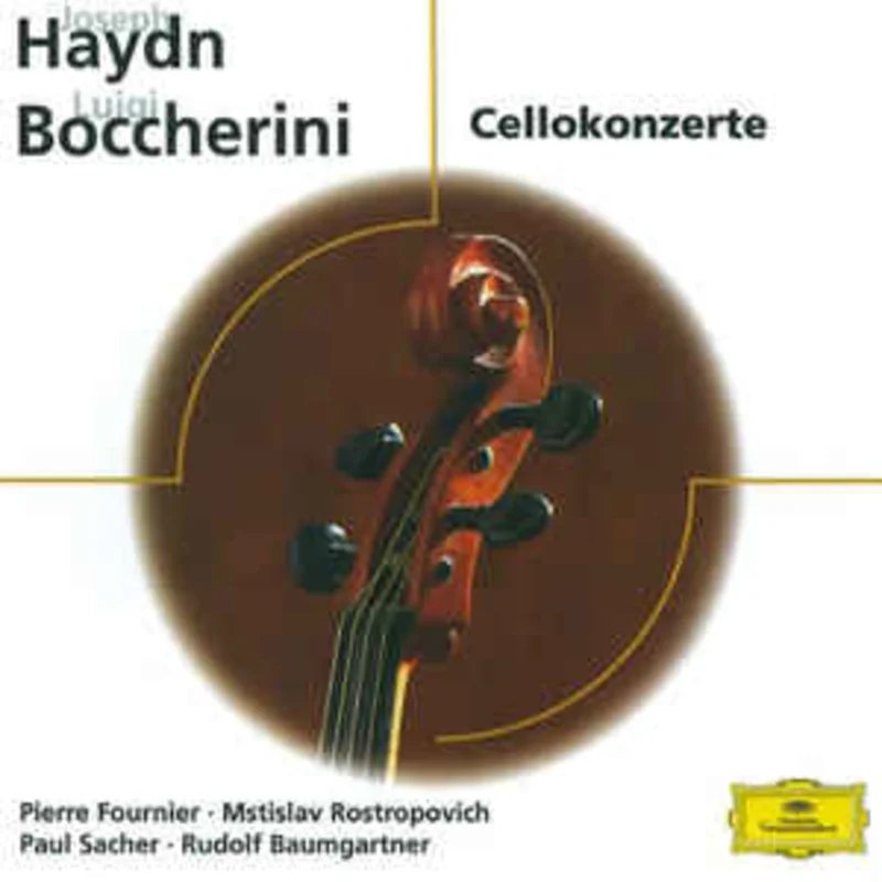 Joseph Haydn, Luigi Boccherini - Pierre Fournier, Mstislav Rostropovich, Paul Sacher, Rudolf Baumgartner  Cellokonzerte