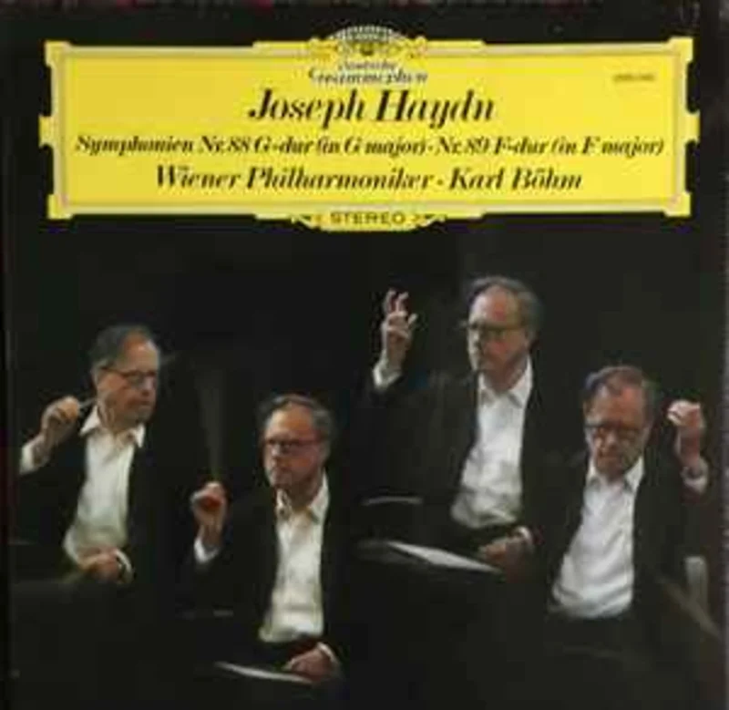 Joseph Haydn - Wiener Philharmoniker  Karl Bhm  Symphonien Nr. 88 G-dur = In G Major / Nr. 89 F-dur = In F Major