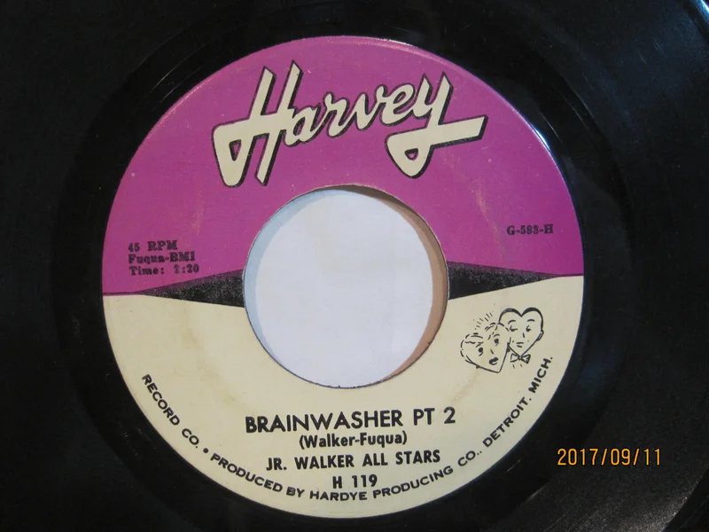 Jr. Walker and The All Stars - Brainwasher Pt. 2 b/w Good Rockin'