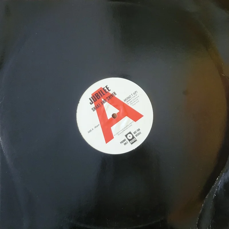 Jubilee - Shake And Shiver 12" Single (Promo)