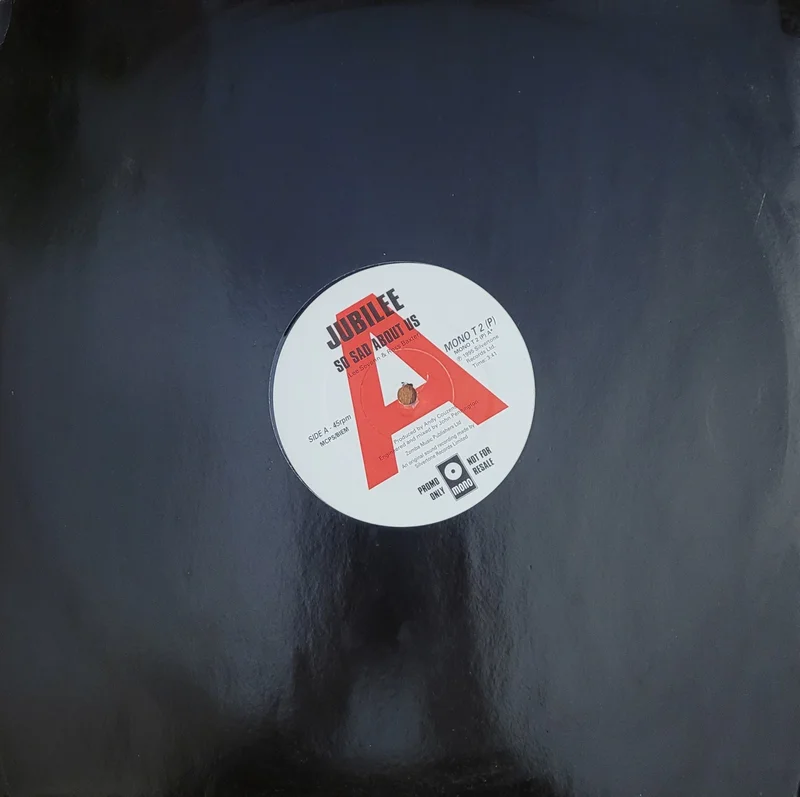 Jubilee - So Sad About Us 12" Single (Promo)