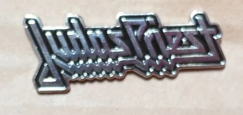 JUDAS PRIEST ENAMEL BADGE