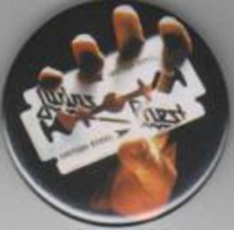 JUDAS PRIEST - RAZOR BLADE big button