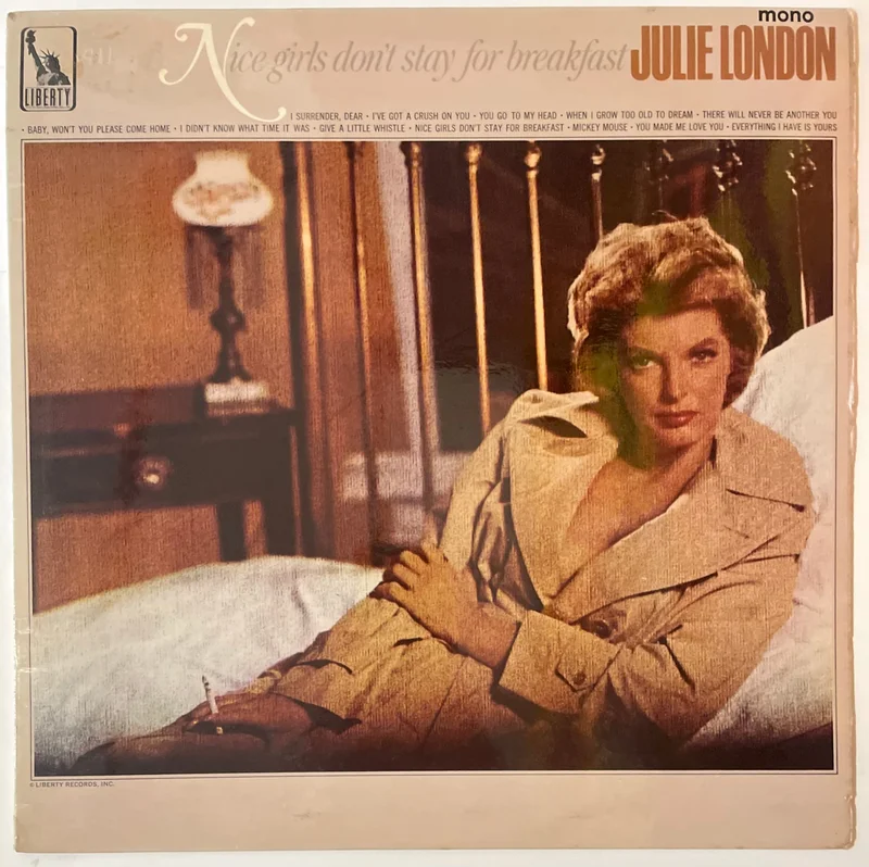 Julie London - Nice Girls Don't Stay For Breakfast Lp (Mono)