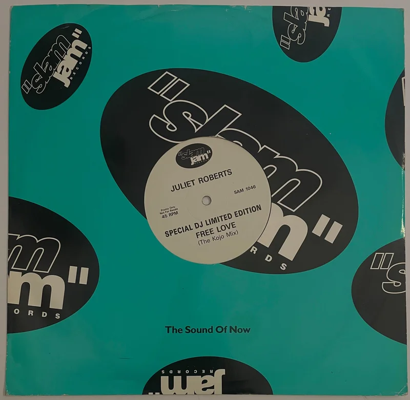 Juliet Roberts - Free Love 12" Single (Promo)