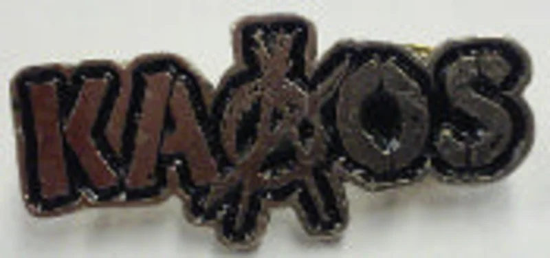 KAAOS - LOGO METAL BADGE