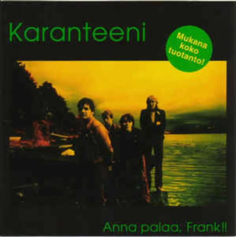 Karanteeni - Anna Palaa, Frank !! USED CD