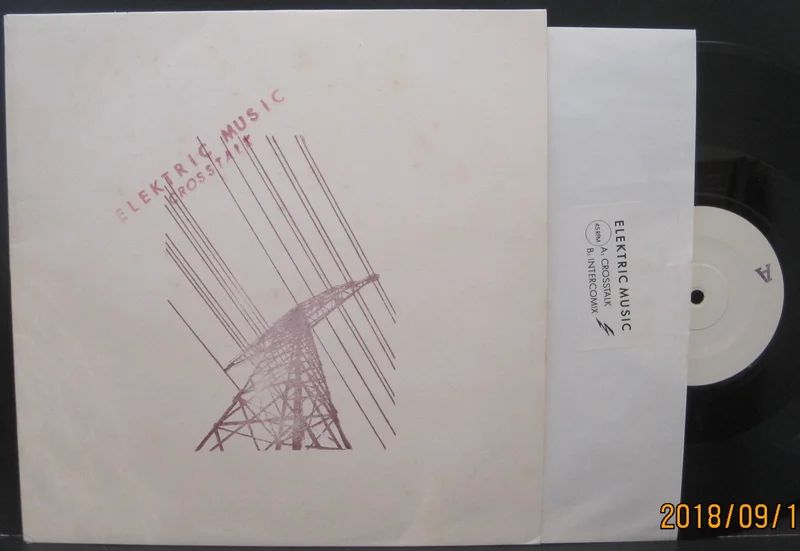 Karl Bartos of Kraftwerk - Elektric Music 10" Lp