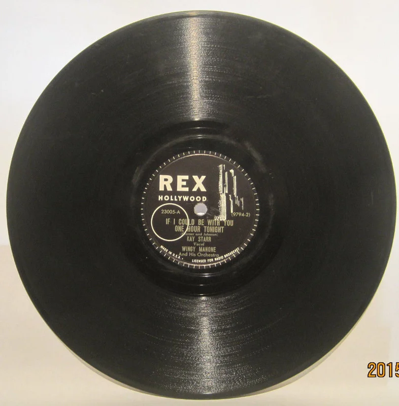 Kay Starr w/ Wingy Manone "If I Could Be With You One Hour Tonight" b/w "Tin Roof Blues"