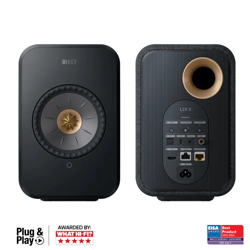KEF LSX II [Plug & Play] Black