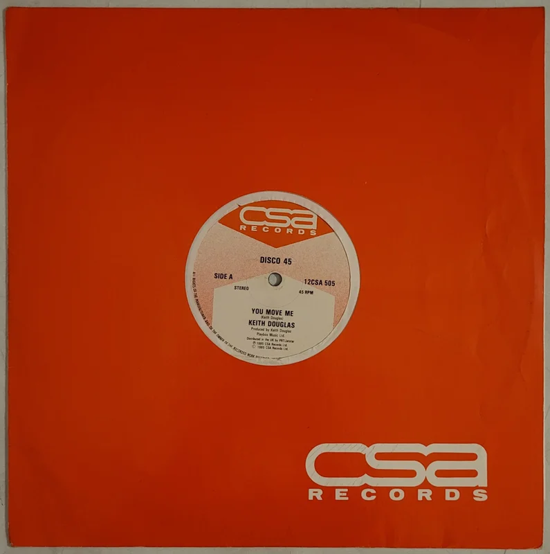 Keith Douglas - You Move Me 12" Single