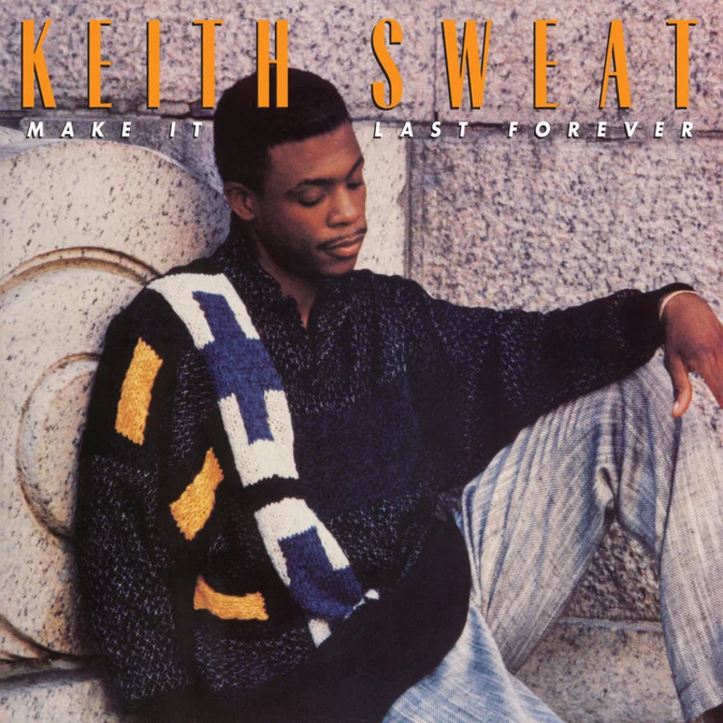 Keith Sweat - Make it Last Forever - on limited colored vinyl