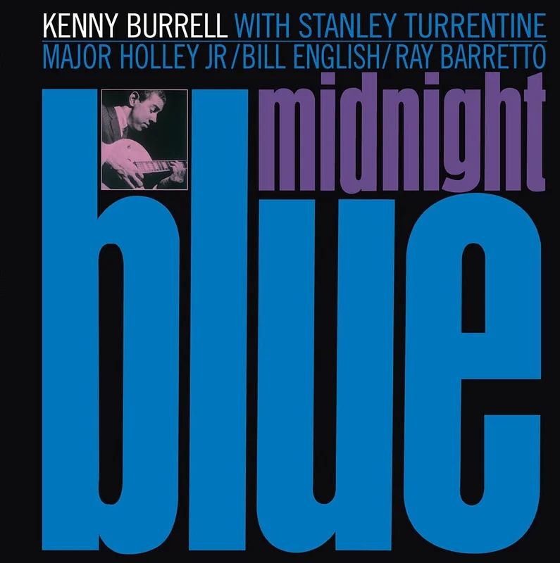 Kenny Burrell - Midnight Blue - import LP w/ gatefold & TWO bonus tracks