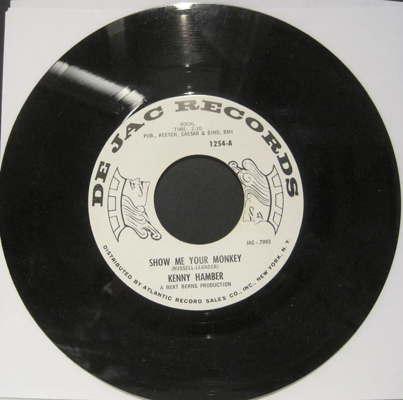 Kenny Hamber - Show Me Your Monkey b/w Time