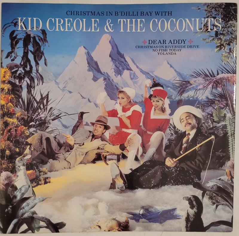 Kid Creole & The Coconuts - Christmas In B'Dilli Bay 12" Single